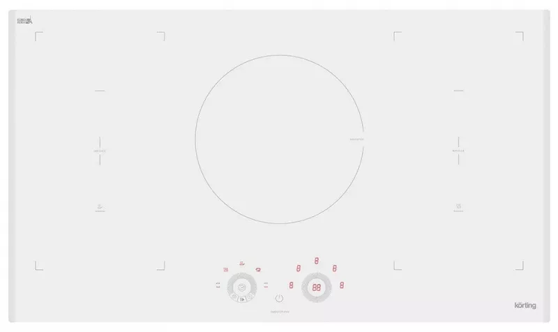 Индукционная варочная поверхность Korting HIB 95750 BW Smart RU, белая