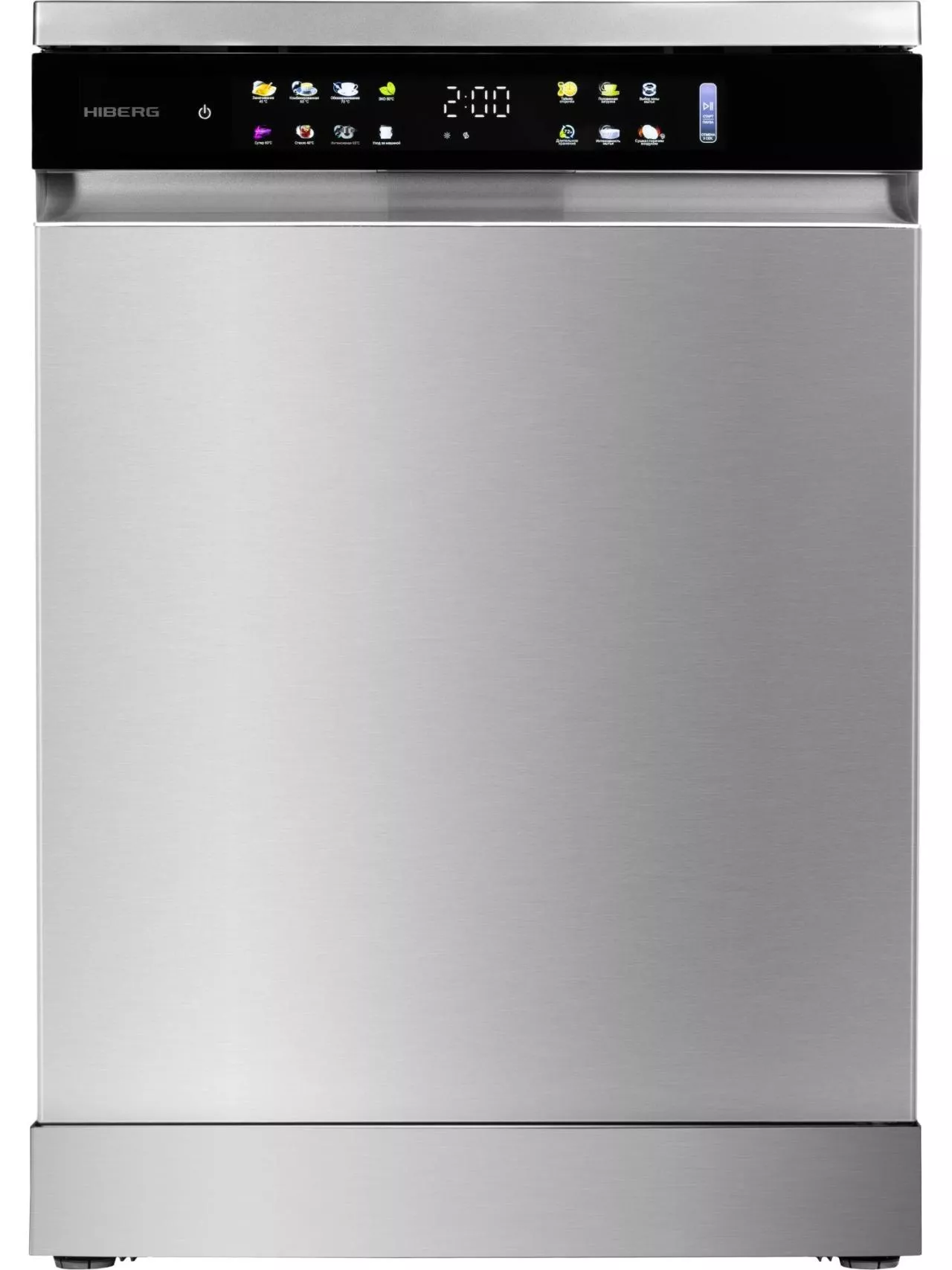 Отдельностоящая посудомоечная машина HIBERG i-F 6815 LX RU