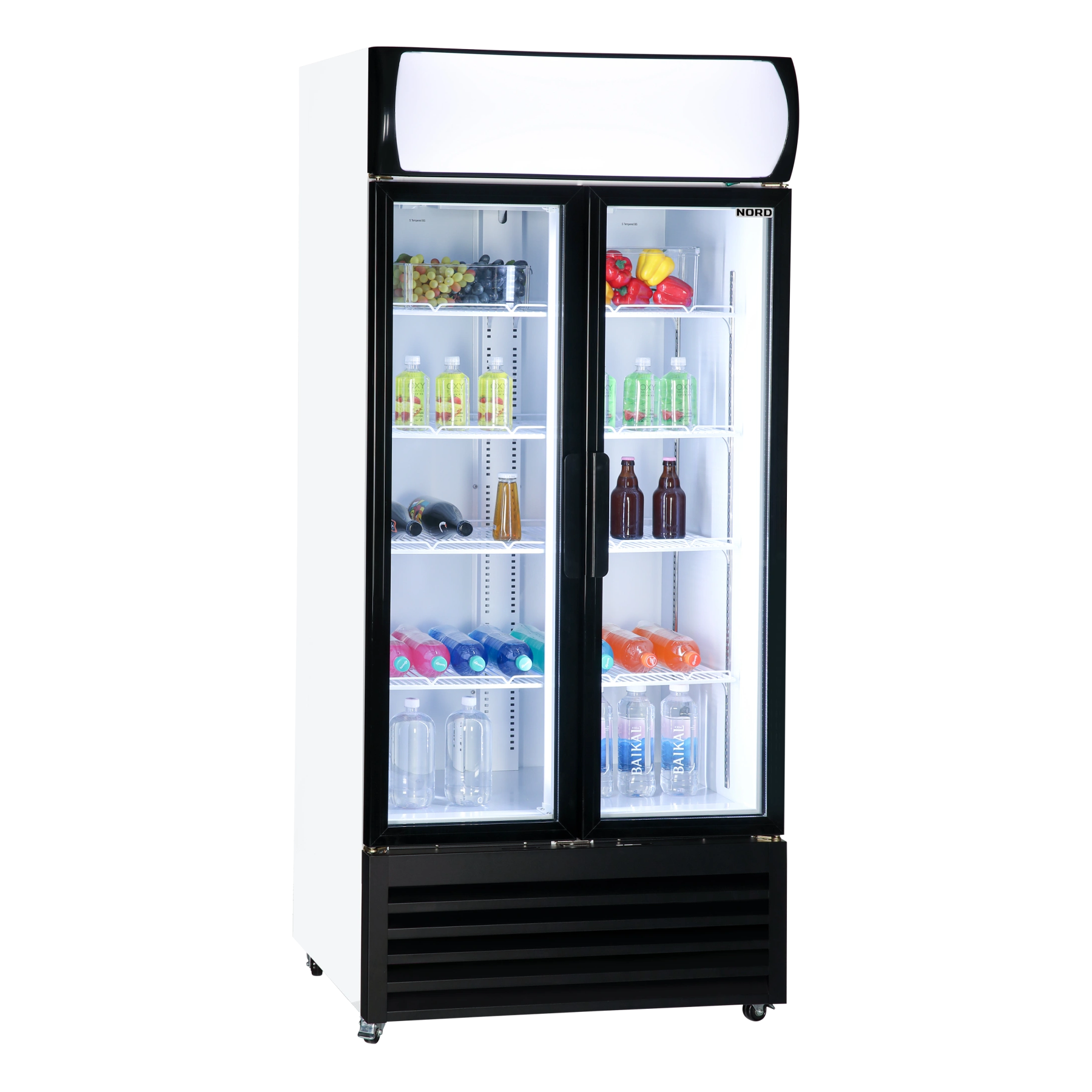 Витрина холодильная NORD RSC 600 GKB RU