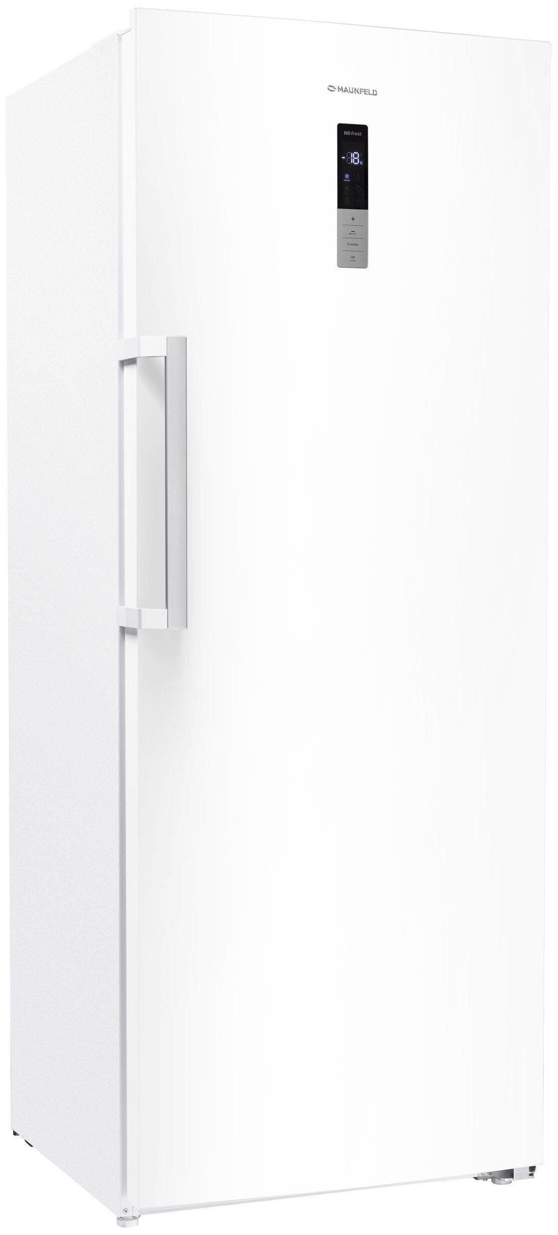 Морозильник с инвертором MAUNFELD MFFR185W RU