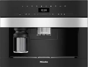 Кофемашина встраиваемая Miele CVA 7445 нержавеющая сталь/чистая сталь 
